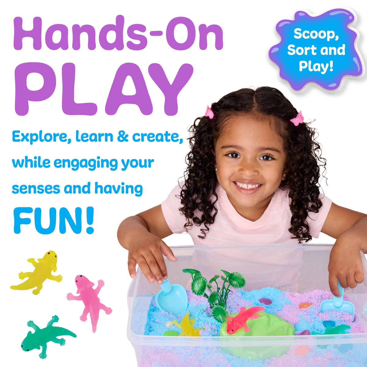 Creativity for Kids Axolotl figures for imaginative pretend play