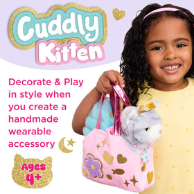 Creativity for Kids Cuddly Kitten Kit adoption certificate for a special moment