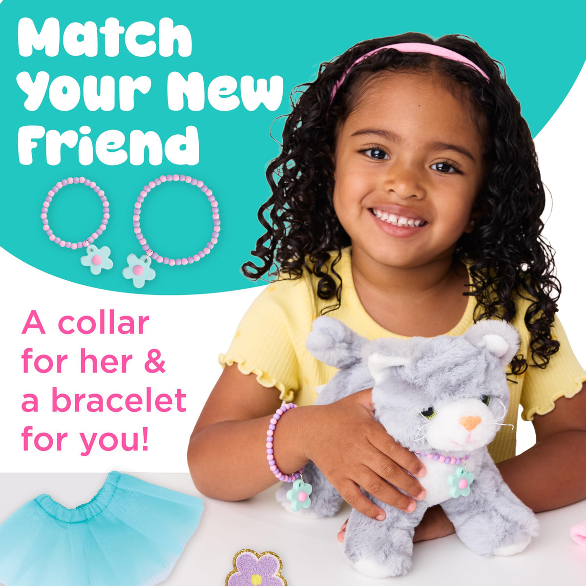 Creativity for Kids Cuddly Kitten Kit glittery stickers for decorating