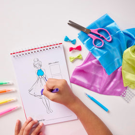 Creativity for Kids Design by You Fashion Studio fashion design manual guides steps
