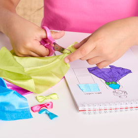 Creativity for Kids Design by You Fashion Studio satin dress form inspires couture creations