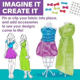 Creativity for Kids Design by You Fashion Studio sewing tools kit enables hands-on projects