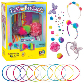 Creativity for Kids Fashion Headband Making Kit rainbow headbands for colorful style ideas