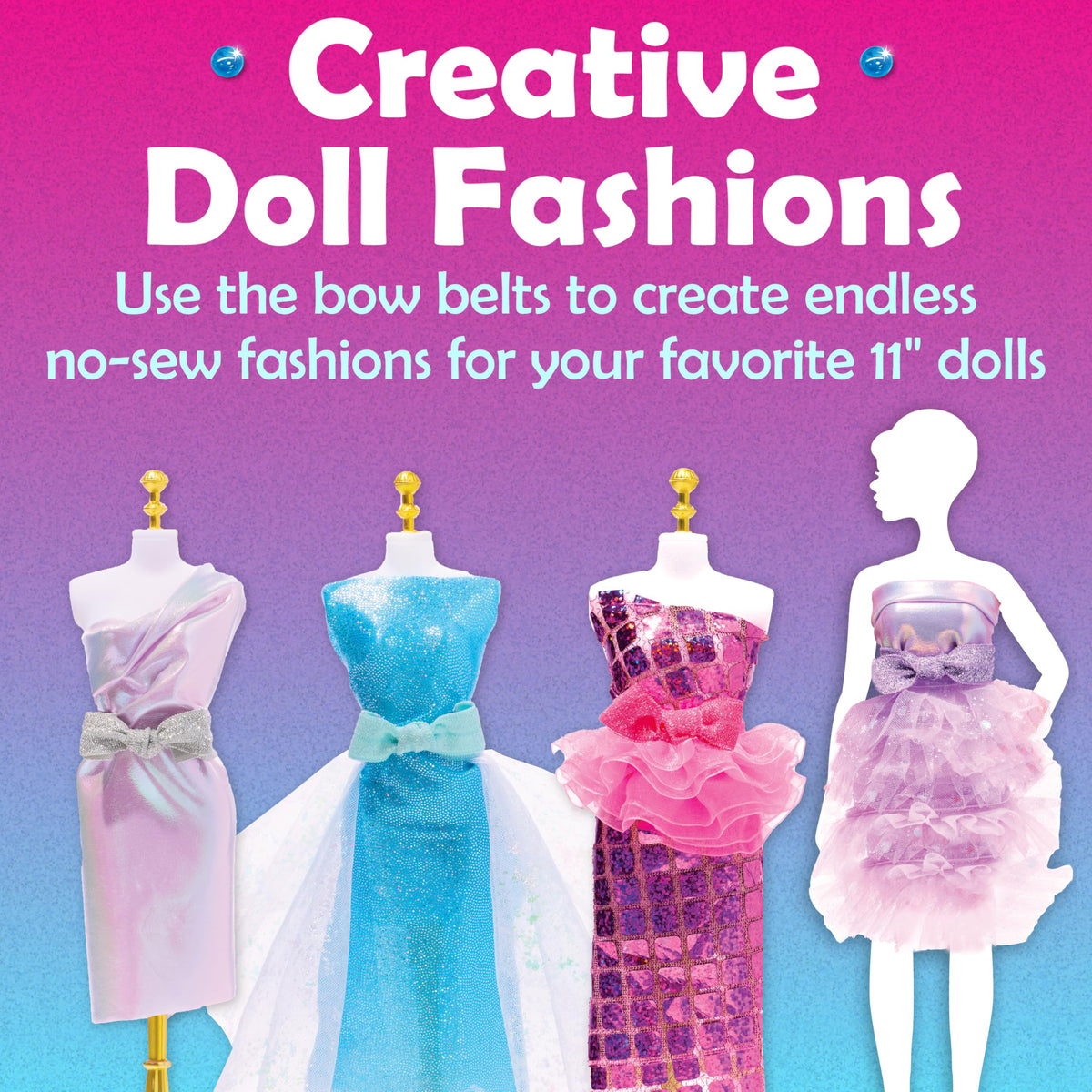 Creativity for Kids Glam Studio inspiration cards spark luxurious fabric ideas and styling cues.