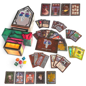 Creator Ink Fool's Blade first edition box open reveals a collectible sword box for epic game nights.