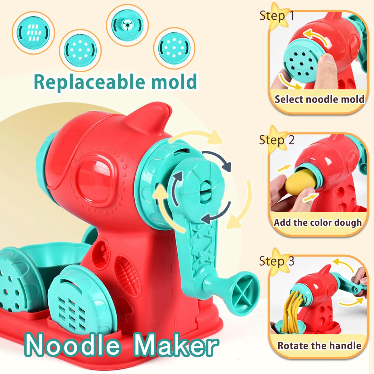 Crelloci burger-maker tool invites kids to role-play tasty pretend meals.