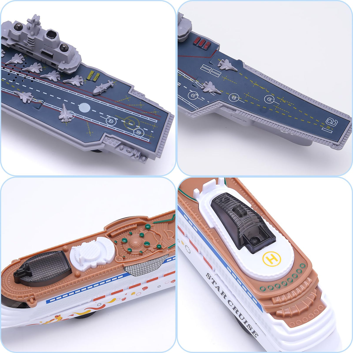 Crelloci base buttons trigger lights and sounds for dynamic storytelling.