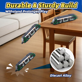Crelloci Bullet Train ABS plastic build designed for durability.