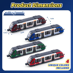 Crelloci Bullet Train age 3 plus friendly size fits small hands.