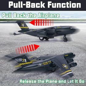 Crelloci die-cast fighter jet with durable detail for lively play.