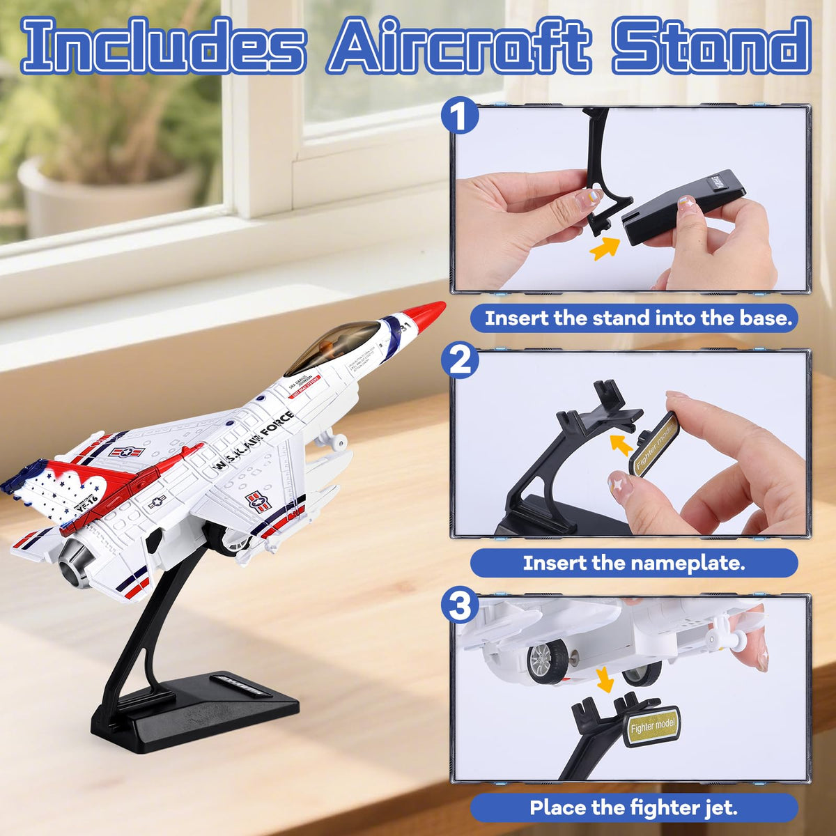 Crelloci display stand is perfect for showcasing the model