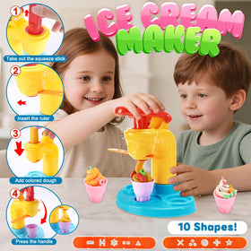 Crelloci four-in-one color dough cake maker sparks creative decorating.
