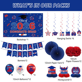 Crenics Congrats Grad Banner for stage decor and photo opportunities.