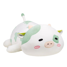 Crillop 23inch weighted spotted cow plush with fixed weights for a stable hug