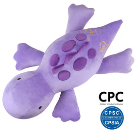 Crillop 24inch dinosaur plush soft fabric ready for bedtime comfort.