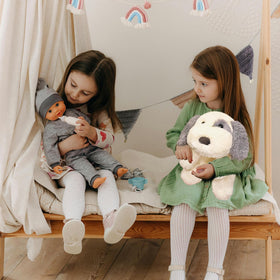 Crillop gift-ready plush dog suitable for kids and adults