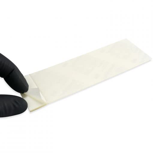 Crime Scene fingerprint backing cards set of 25 for organized sampling