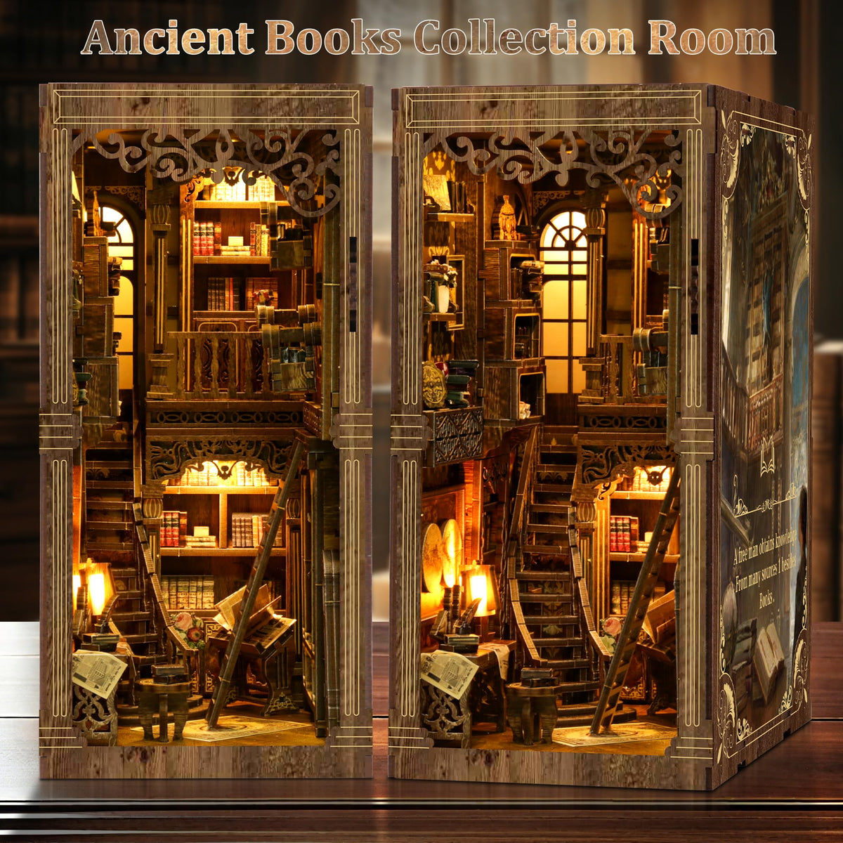 CRIOLPO Book Nook Kit makes a thoughtful gift for DIY lovers.