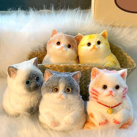 CritterCopia Big Taba Cat squishy is a playful gift for cat lovers and stress relief.
