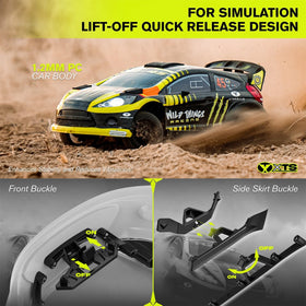 CROBOLL RLAARLO RC drift car lighting system adds realistic visuals