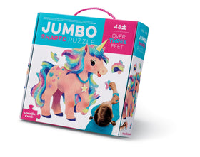 Crocodile Creek Above + Below unicorn puzzle box shows the jumbo set for storage and transport.