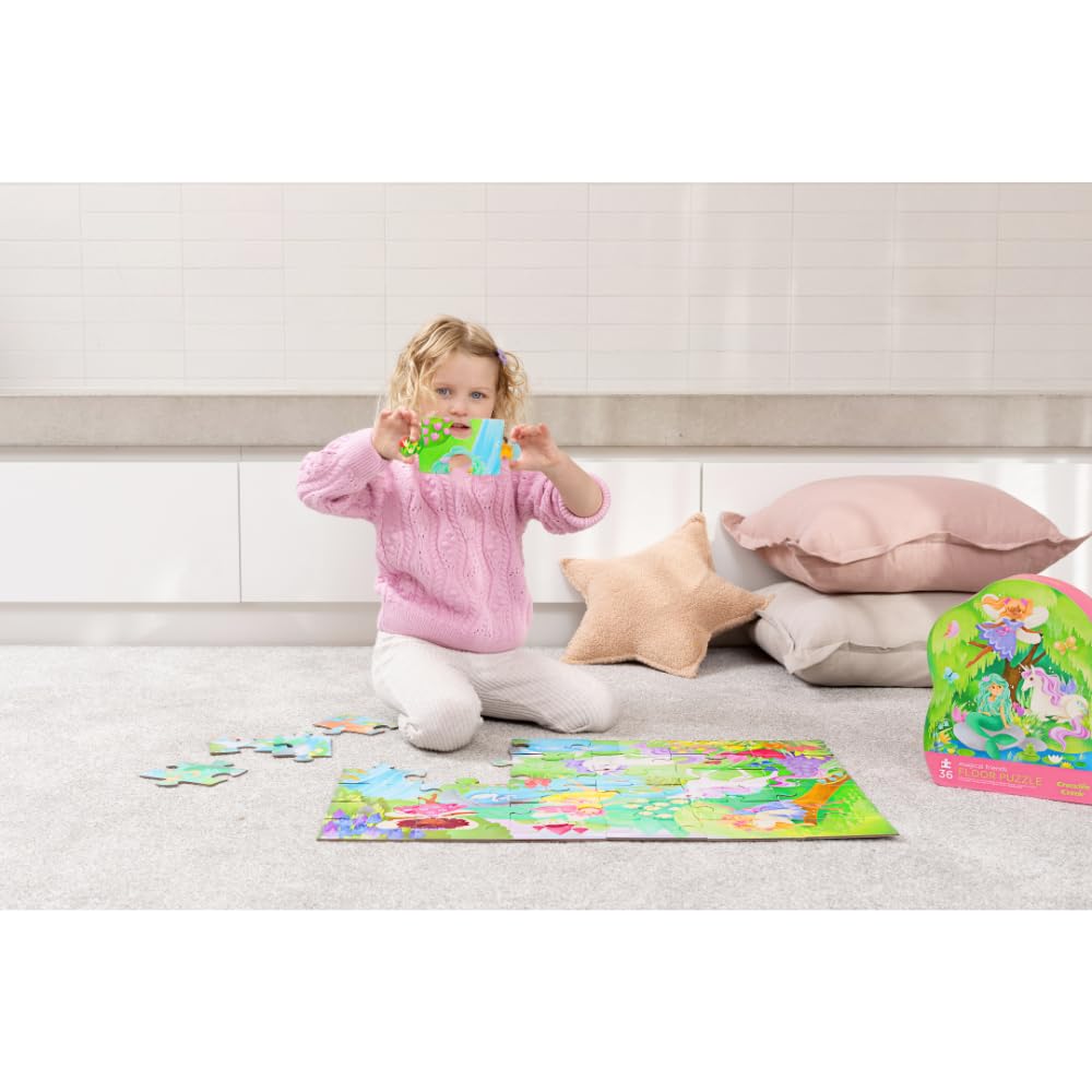 Crocodile Creek durable pieces withstand daily floor play