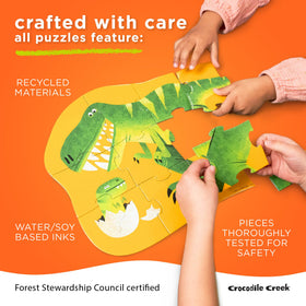 Crocodile Creek FSC-approved materials ensure safe and durable packaging.