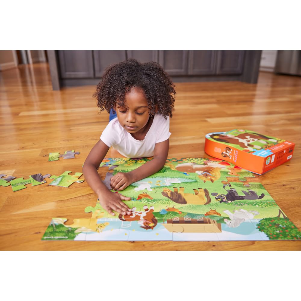 Crocodile Creek Pony Illustration—colorful ponies spark imaginative play.