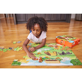 Crocodile Creek Pony Illustration—colorful ponies spark imaginative play.