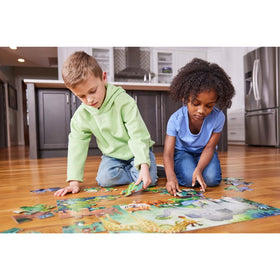Crocodile Creek travel-friendly puzzle fits car rides and waiting rooms.