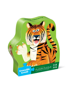 Crocodile Creek Wild Kingdom puzzle with bright animal figures for engaging playtime.