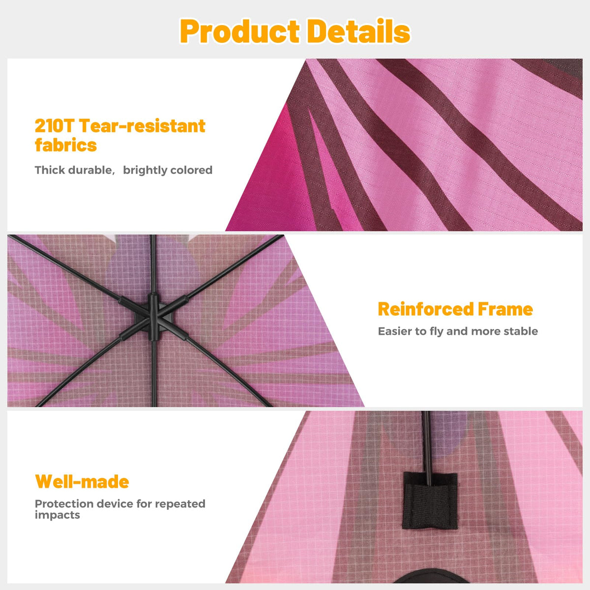Crogift quick-assembly kite design, beginner friendly with non-toxic materials for safe fun.