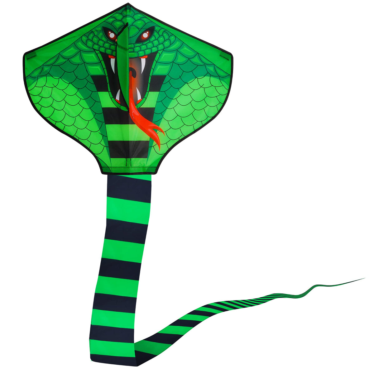 Crogift Red Mollusc Octopus Kite with a long tail in windy conditions