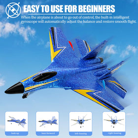 Crohorizon RC plane with dusk lights for night flights.