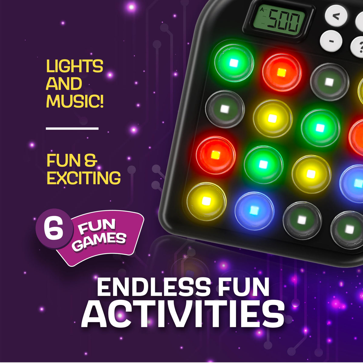 Croove Color Chase lights guide kids through rapid color sequences.