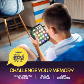 Croove Time Challenge Sudoku with timers and colorful buttons for quick decisions.