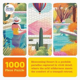 Cross and Glory recycled materials reflect eco-friendly puzzle craftsmanship