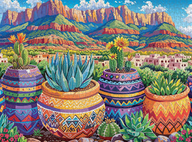 Cross & Glory 1000-piece jigsaw printing for crisp, vivid imagery