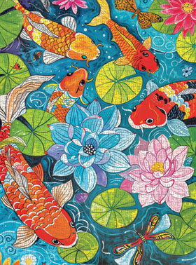 Cross and Glory Dragonfly Dreams satin finish closeup reducing glare during puzzling