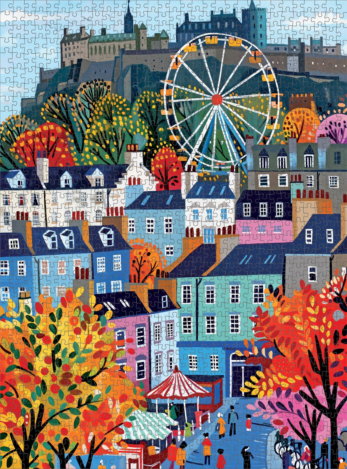 Cross & Glory Ferris wheel centerpiece with vibrant pieces for a cheerful focus