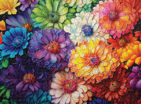 Cross & Glory Rainbow of Flowers 05 – satin finish reduces glare for comfortable assembly