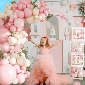 CROSSFINGERS Balloon Chain included for easy arch framing and a polished look.