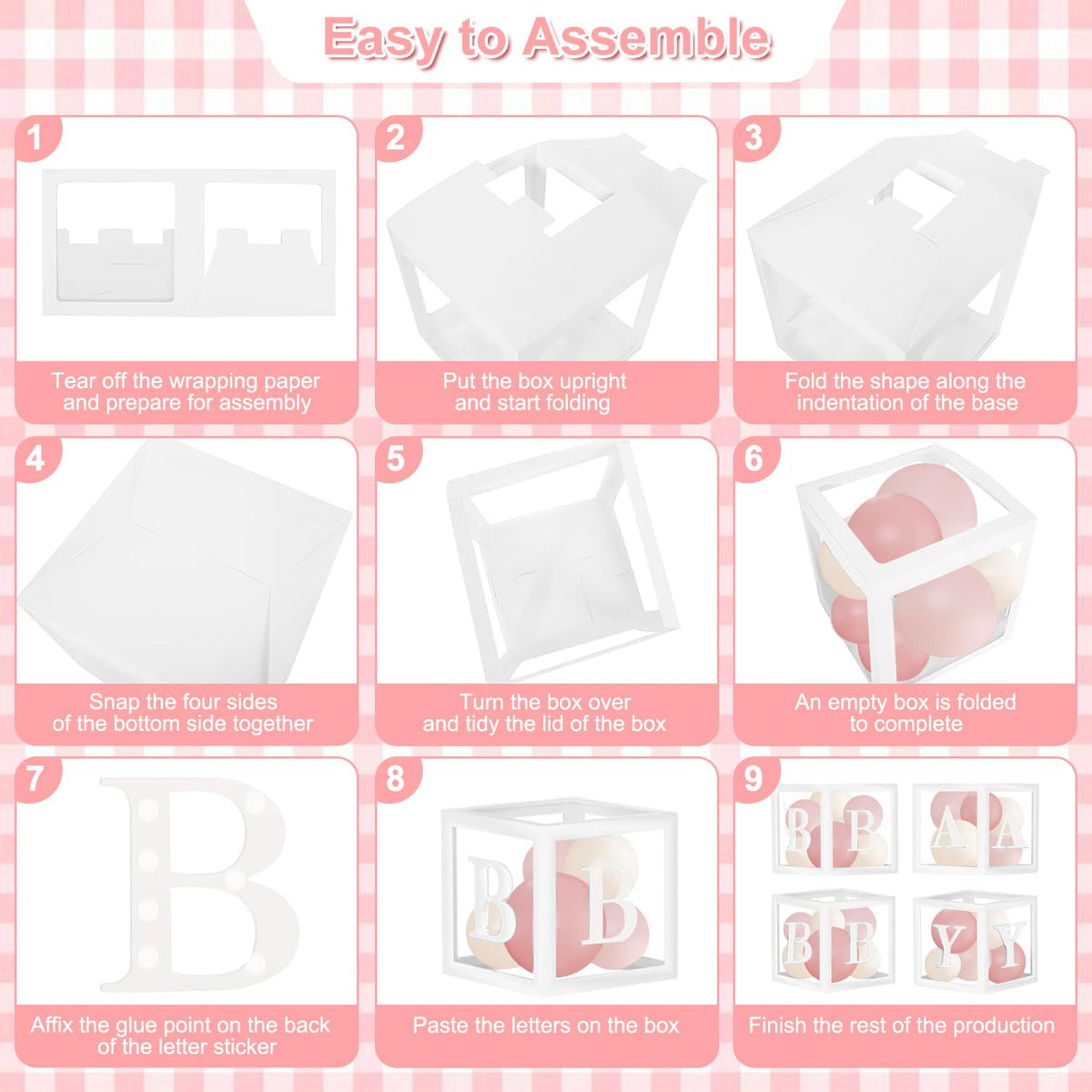 CROSSFINGERS Glue Dots aid quick securement for long-lasting display.
