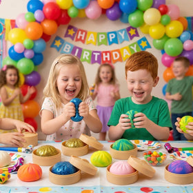 Crossunx Rainbow Dumpling Squishies vibrant colors brighten gifting and party favors.