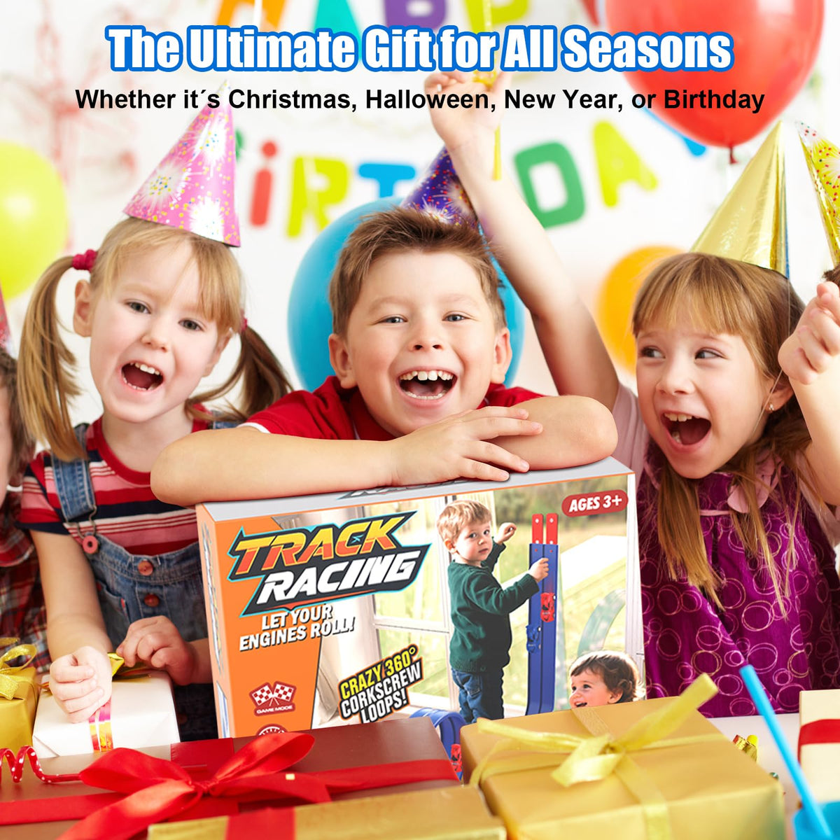 CROTDRM gift-ready track for ages 3 and up, ideal for holidays