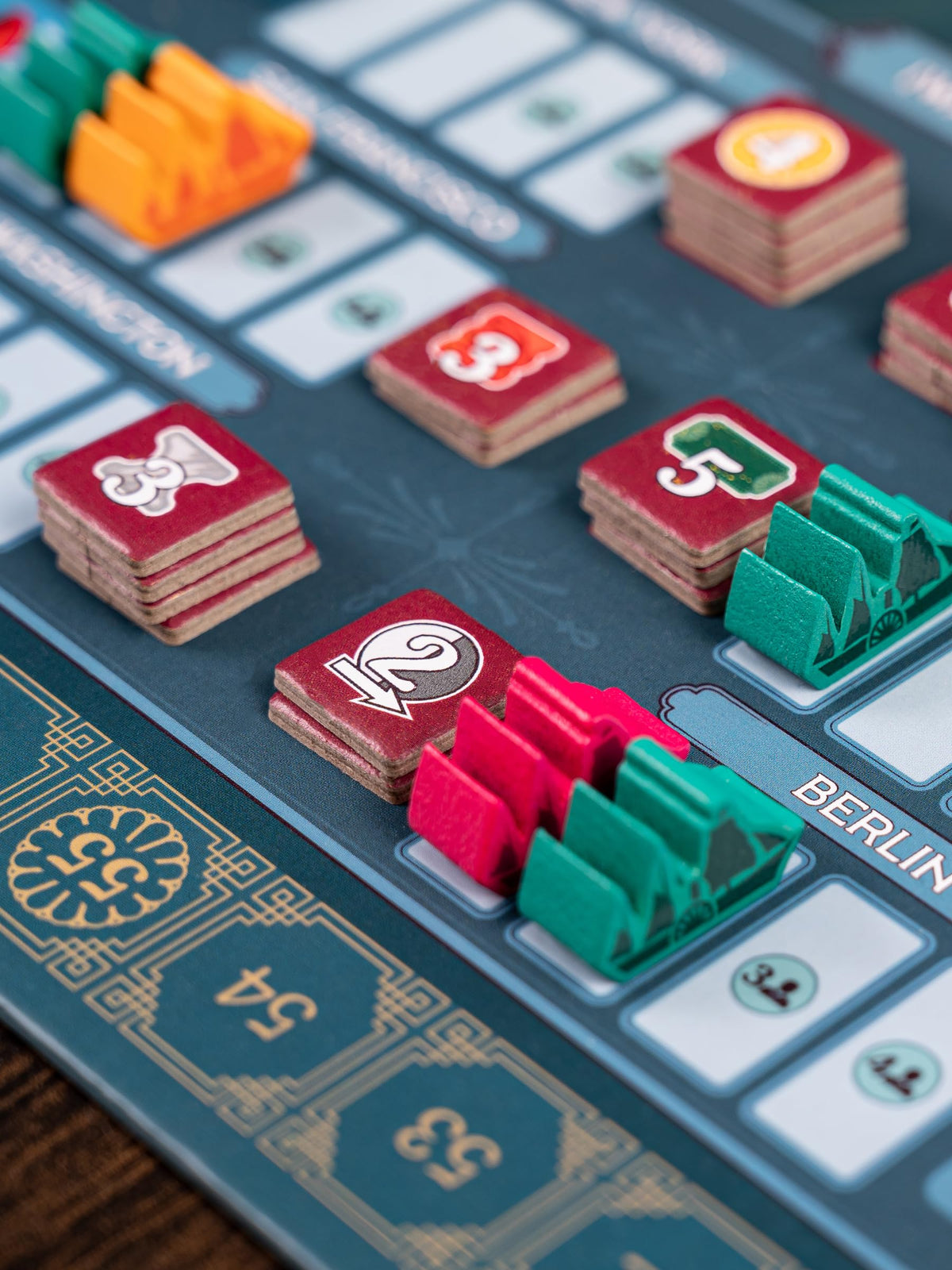 Crowd Games Nippon solo automa mode delivers challenging solo play.