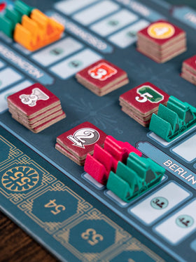 Crowd Games Nippon solo automa mode delivers challenging solo play.