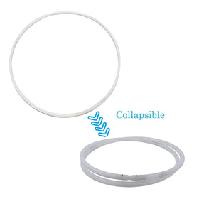 CRTEPST LED hoop battery life shows 5–6 hours of glow