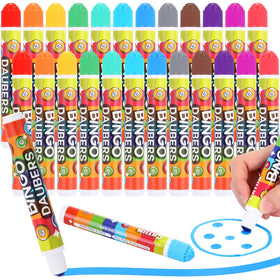 Crtiin 60 bingo daubers set displayed for quick color selection in bingo games.