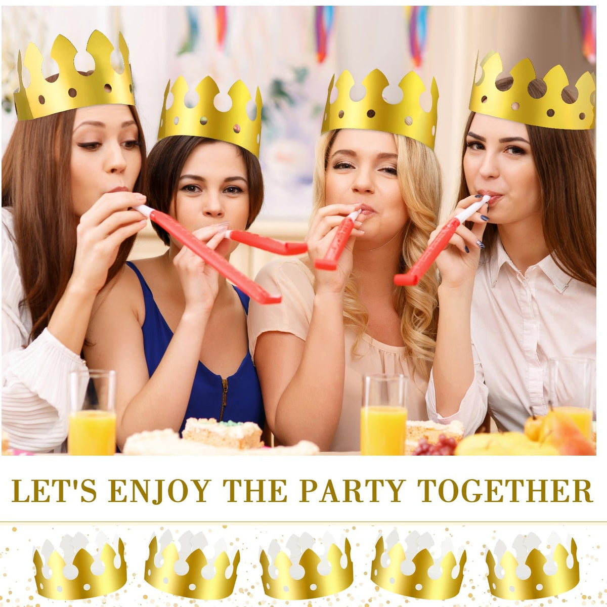 Crtiin crowns suitable for birthdays, weddings, and princess events